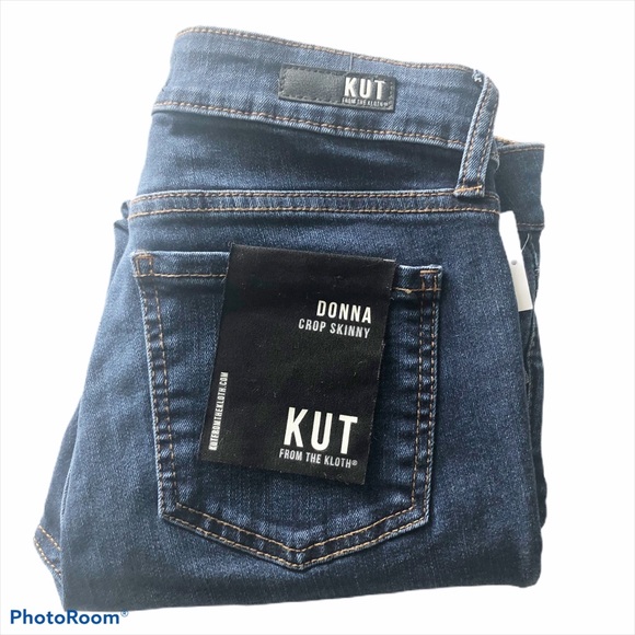 🔥SALE $15🔥 KUT from the Kloth 🆕 NWT Crop Skinny - Picture 7 of 13